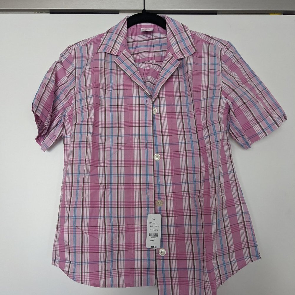 Brooks Brother Cotton PJ Set (Top and Shorts)